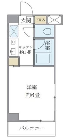 ブランシェ高輪の物件間取画像